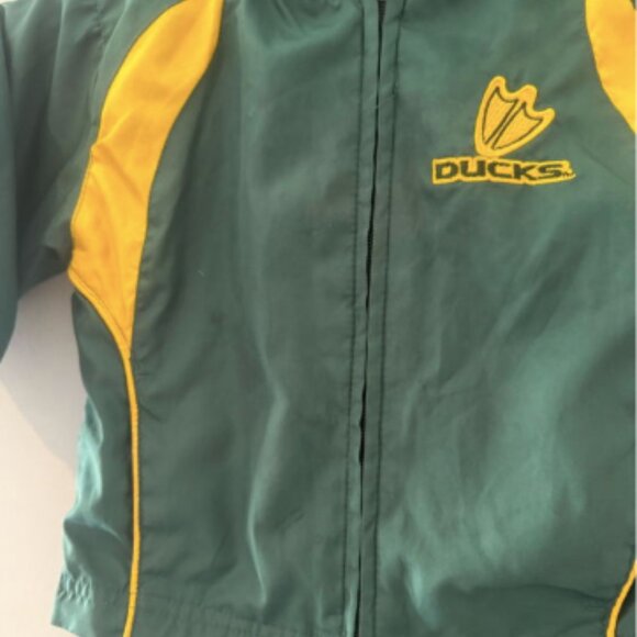 $14 ADD ON Vintage Oregon Ducks windbreaker jacket 2T University of Oregon - Picture 3 of 3